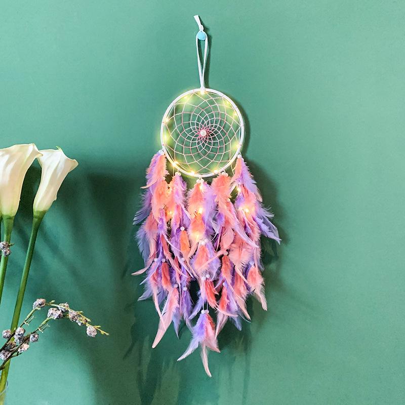 American Wind Chime Feather Dream Catcher Indian Bohemia Dream Catcher