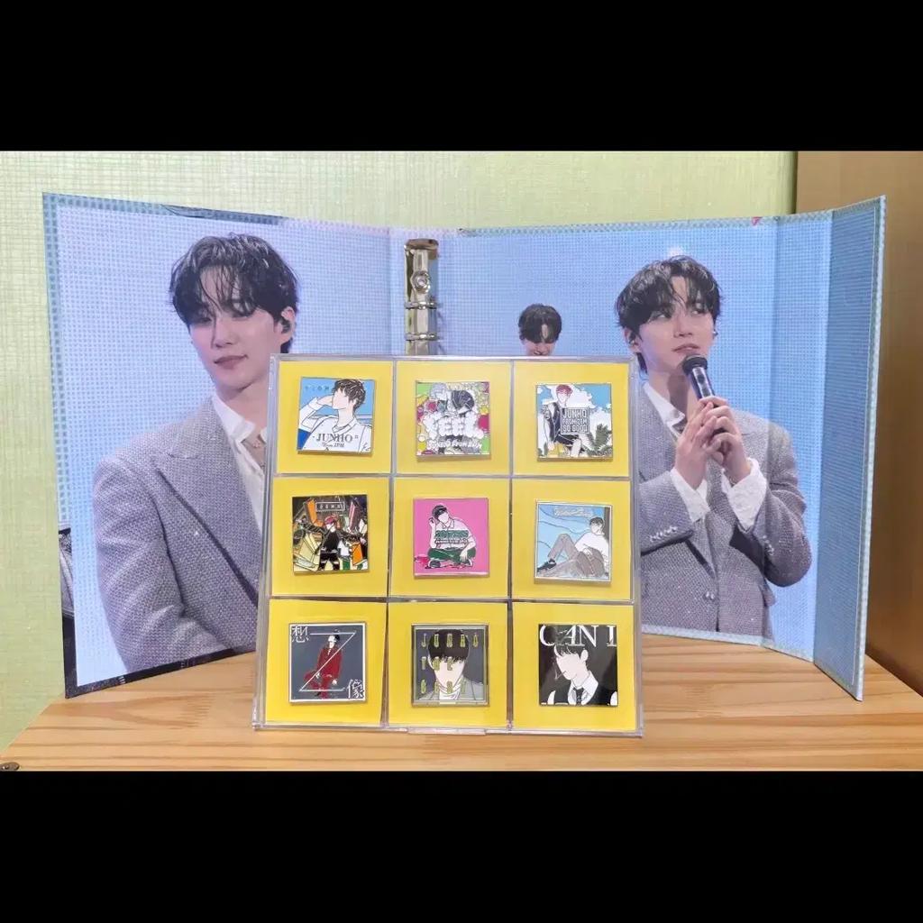 2PM Lee Junho Solo 10th Anniversary Commemorative Badge Dragon Ball Set
