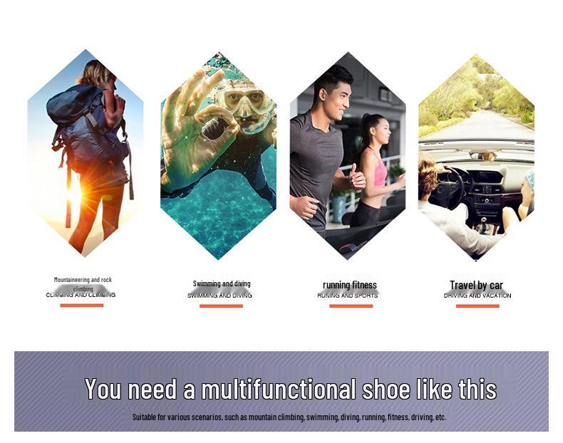 Leichte Schnelltrocknende Outdoor-Watschuhe zum Wandern, Strand und Schwimmen