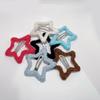 Hollow Star Hairpins Hair Clip Star Hairpins Hair Clips Hairpin Hair Barrette Headwear Hair Pin Wool Material for Girls