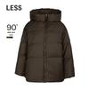 Casual Simple White Duck Down Jacket