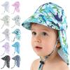 2026 Baby Quick-Dry Dinosaur Print Sun Hat