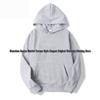 Women's Autumn 2026 Loose Casual Printed Hooded Plus Velvet Top