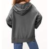 Women's Fashionable Solid Color Long Sleeved Sweatshirts Top
