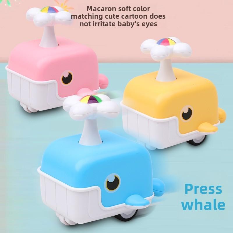 Baby Whale Animal Push Car Inertia Slide Play Vehicle For Kids