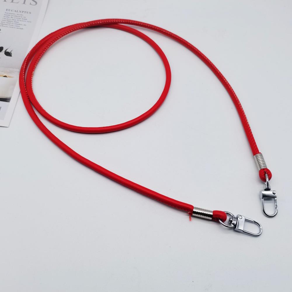 120cm PU Leather Bag Strap Crossbody Shoulder Bag Strap Luggage Strap Mobile Phone Lanyard Handbag Handle Replacement Bag Belt