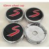 4pcs 56mm 60mm forMINI Car Emblem Wheel Hub Center Cap Badge Covers Sticker Decal Styling Accessories