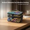 Cosmetic Bag with Carry Handle | Portable, Lightweight, Multi-Compartment Nail