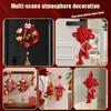 Horse Year New Year Decorations Festive Door Hangings For 2026 New Year'S Day Spring Festival Scene Decorations