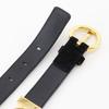 Salvatore Ferragamo Gancini belt black/gold Suede/Plated Gold Women Used
