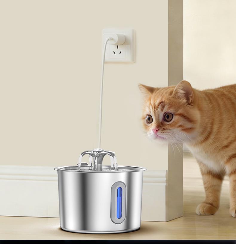 Automatic Pet Water Dispenser with Circulating Flow for Cats & Dogs