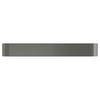 Raised Planter, Powder-Coated Steel 507X100X68 Cm Grey