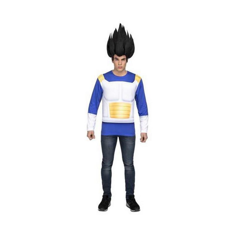 My Other Me-Disfraz para Adultos My Other Me Vegeta Camiseta M