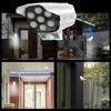 Waterproof Solar Motion Sensor Light 3 Modes 77 LED LED Wall Lamp Remote Control Fake CCTV Camera Security Dummy Camera