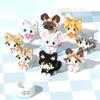 Mini Cat Set Blocks Construction Set Animals Micro Building Blocks Toys for Children 6 To 12 Year Old Dog Kids Educational Toys