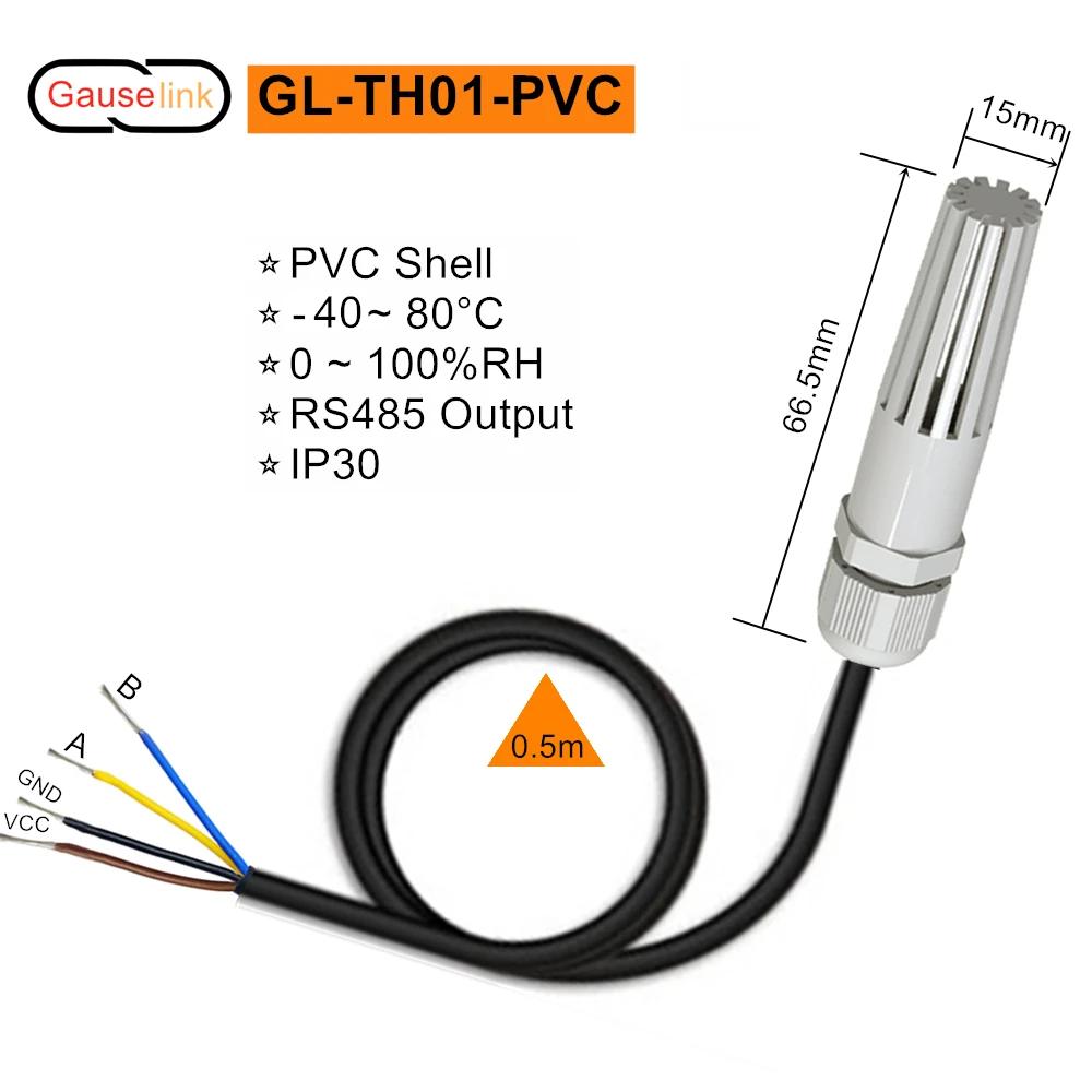 

Digital Temperature Humidity Sensor Probe Transmitter Module RS485 RS 485 Modbus RTU Waterproof Indoor Detection & Acquisition