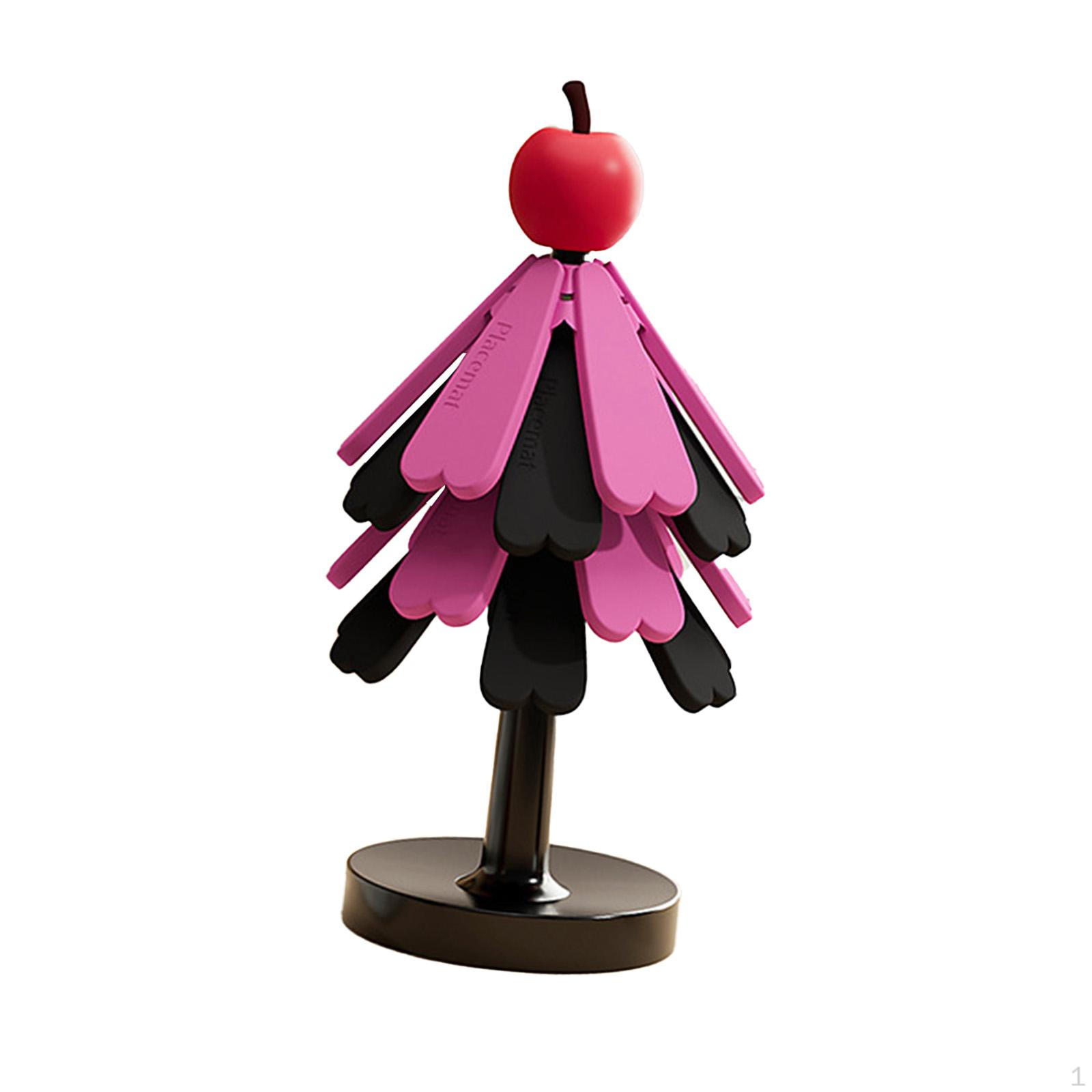 

4x Trivets for Dishes Table Mats Anti Slip Pot Holder Heat Resistant Mug Coasters Insulation