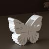 Silicone Hollow Butterfly Flower Vase Mold Plaster Cement Mould for Home Decoration Crafting Jewelry Accessories