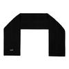 Coach Embroidered Logo Cable Knit Scarf