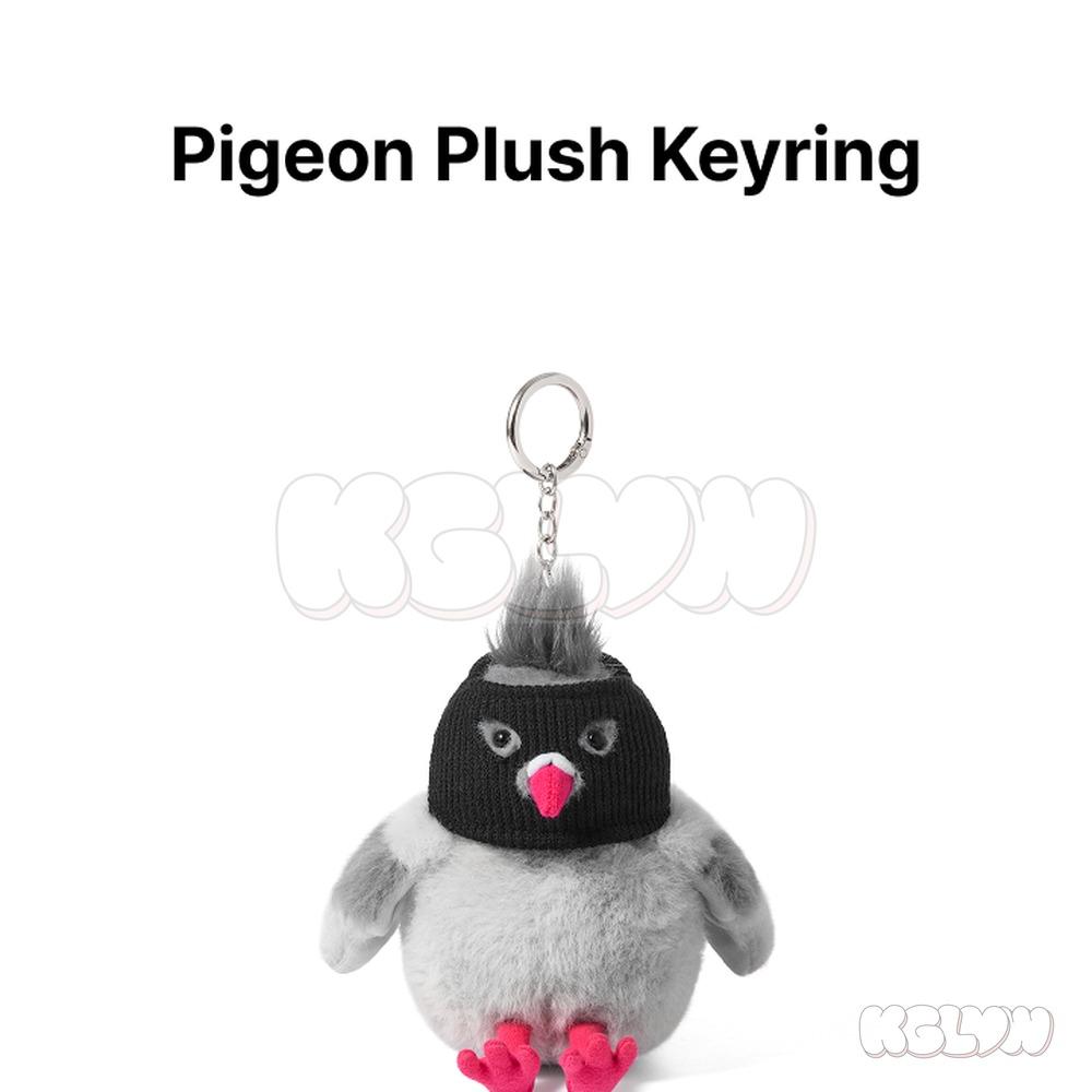 ILLIT X KATSEYE X LE SSERAFIM Pigeon Plush Keyring Official K-POP Goods