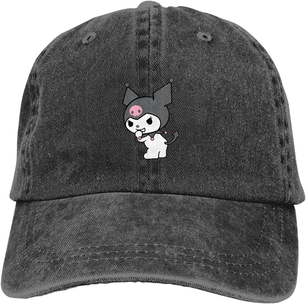 Japan Anime Hat for Adult Adjustable Baseball Cap Low Profile Washed Cotton Demin Caps for Unisex Women Dad Hats Snapback Cap