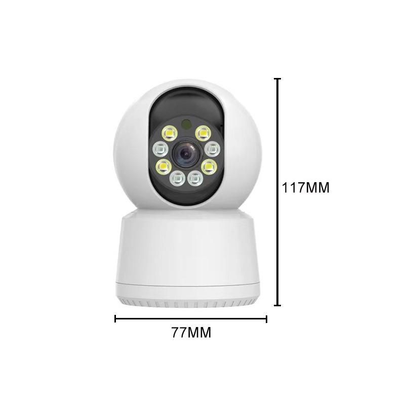 Wireless HD Night Vision Surveillance Camera with 4G Mobile Intercom