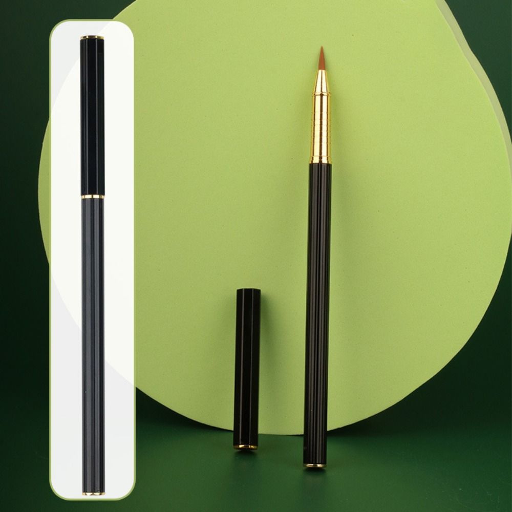 

Portable Fountain Pen Type Small Script Soft Hair Brush Pen Morandi Calligraphy Brushes Writing style 9