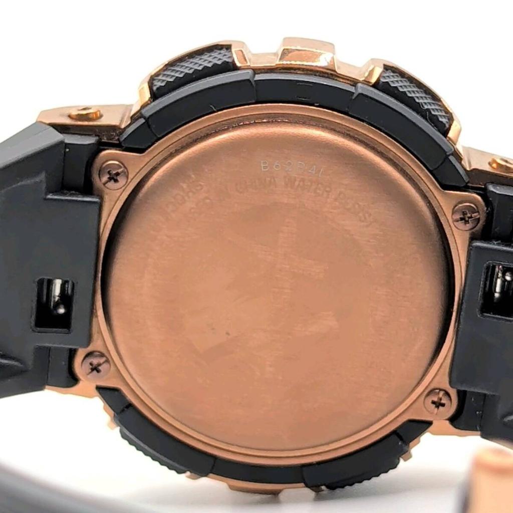 CASIO Watch Round Quartz Round Black Signature Metal Bezel G-SHOCK GM-110RH-1A Men's