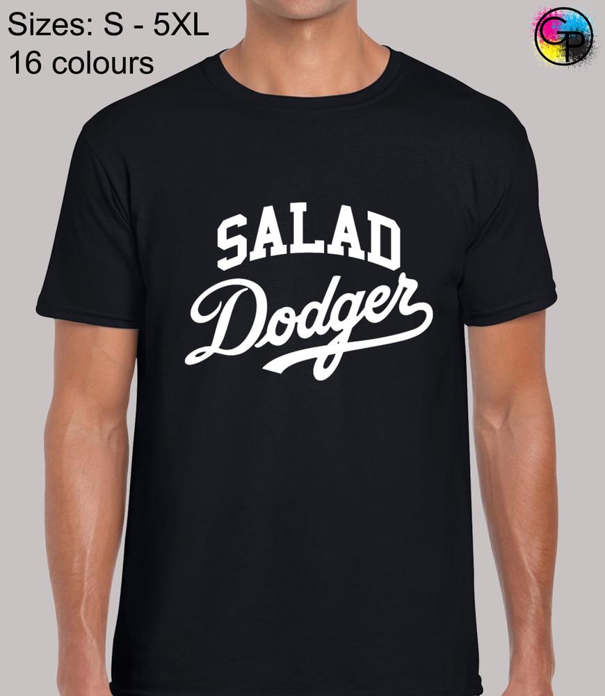 

Salad Dodger Funny Joke Cool Regular Fit T-Shirt Top TShirt Tee for Men 3XL