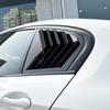 For BMW 5 Series G30 2018      Car Exterior Rear Window Quarter Scoop Louver Shutter Cover Side Vent Trim