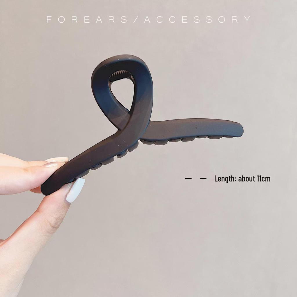 High-End Large Metal Claw Hair Clip for Women - Elegant Updo Accessory