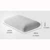 Bamboo Fiber Slow Rebound Bread Memory Pillow for Protection, Space Cotton Invisible Zipper Design, Single Person Adult Pillow C