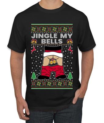 Jingle My Bells Ugly Christmas Men's T- Shirt