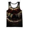 Summer Dark Souls Game 3D Print Tank Tops Men's Fashion Oversized Sleeveless Tank Top Bodybuilding Fitness Gym Vest Man Clothing