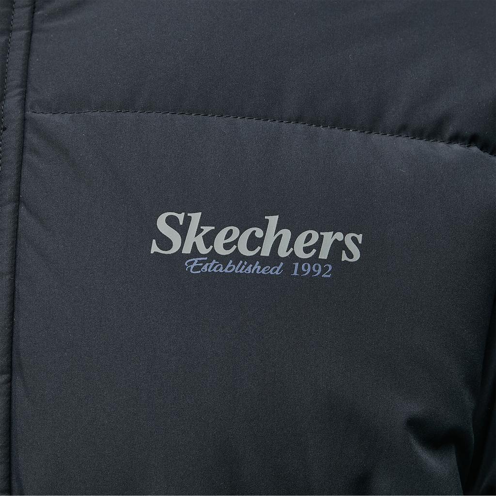Skechers Fashionable Comfortable Soft Versatile Down Jacket Unisex Outerwear Carbon-Black L424U296-0018