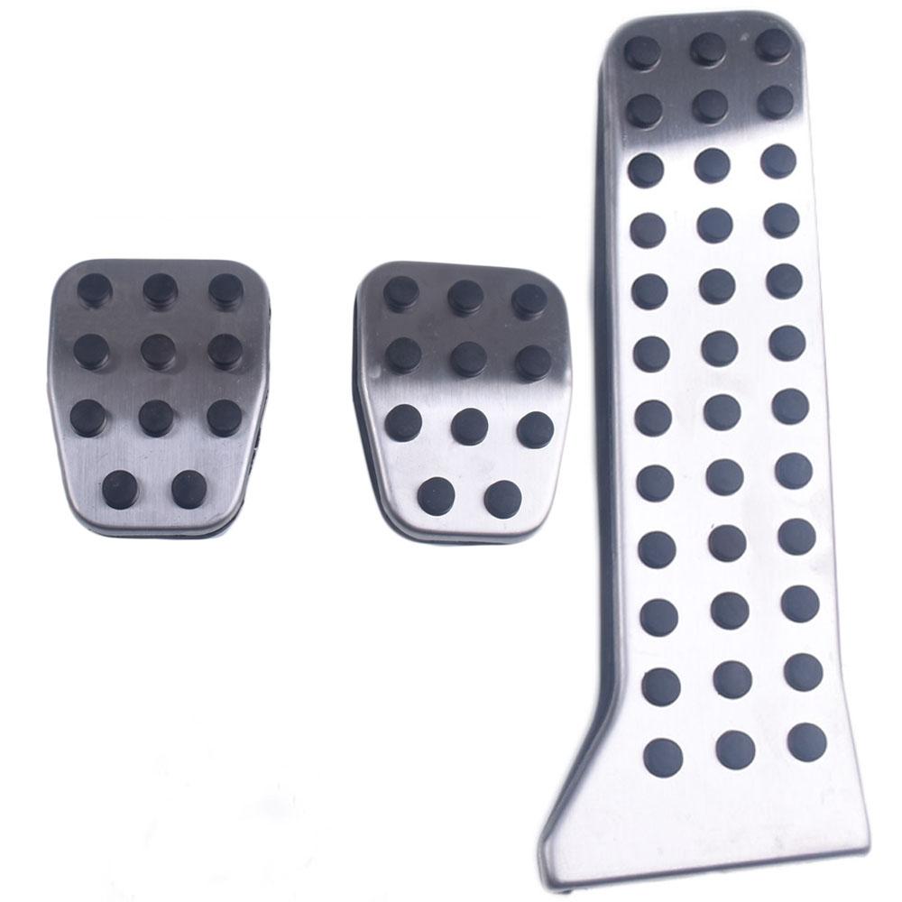 

LHD tainless steel Car Accesssories For Mazda CX-5 CX-4 CX-9 Atenza Sport Racing Gas Fuel Brake Footrest Modify Pedal Pads
