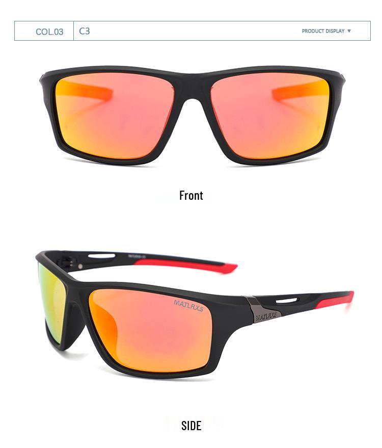 Men's Polarized UV Protection Sunglasses for Outdoor Fishing & Driving - Fashion Trend P9502
