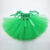 Girls' Green Sequin Tinkerbell Fairy Dress with Puffy Skirt