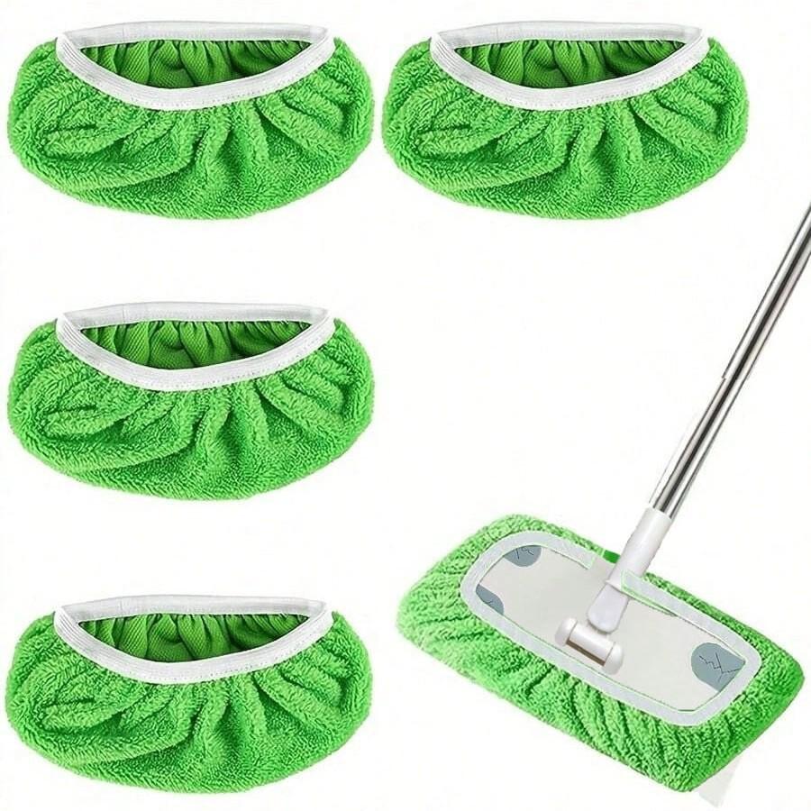 Reusable Washable Mop Cloth Cover for Flat Lazy Mop - Swiffer Compatible Accessory