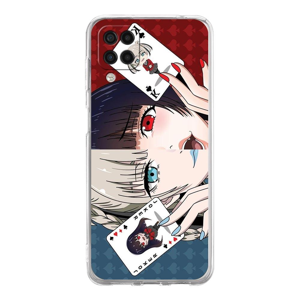 

Аниме Kakegurui Face Прозрачный чехол для телефона Samsung Galaxy A51 A71 A21S A12 A11 A31 A41 A52S A32 A01 A03S A13 A22 5G Мягкий чехол Samsung A22 5G