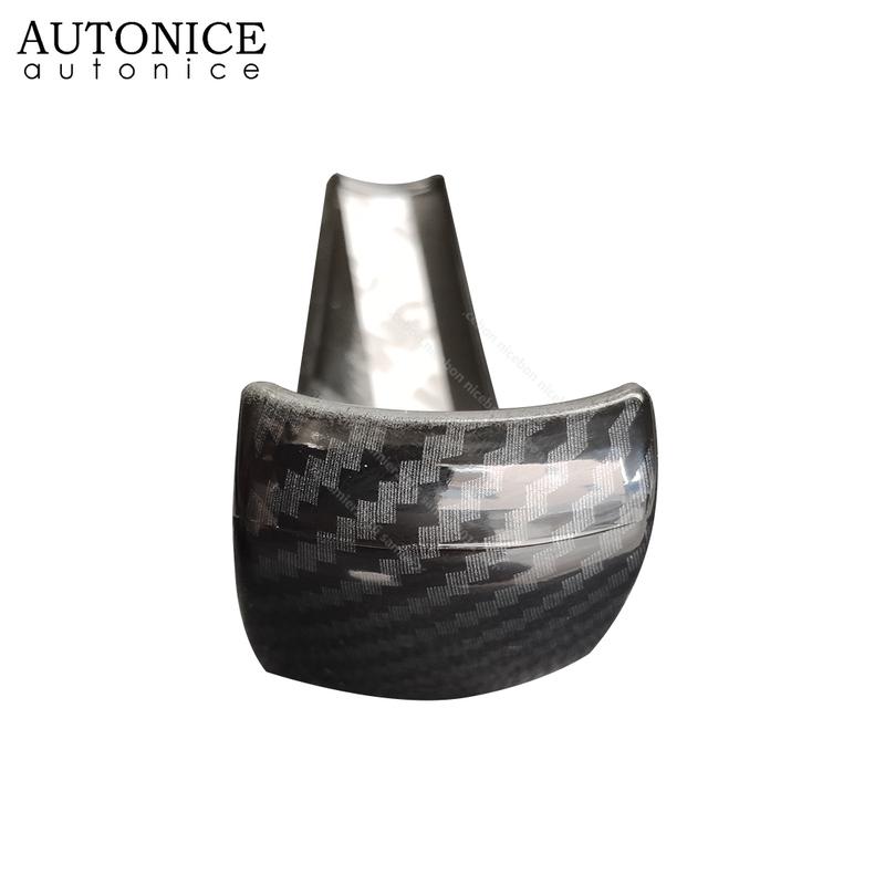 Carbon Fiber Color Gear Head Cover Trim Fit for Isuzu D-MAX Mu-X DMAX MuX 2015 2016 2017 2018