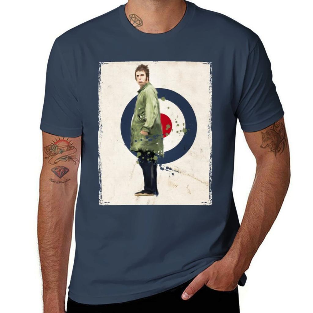 Liam gallagher klassische Kunst T-Shirt Sweat neue Ausgabe Herren Grafik-T-Shirts Anime