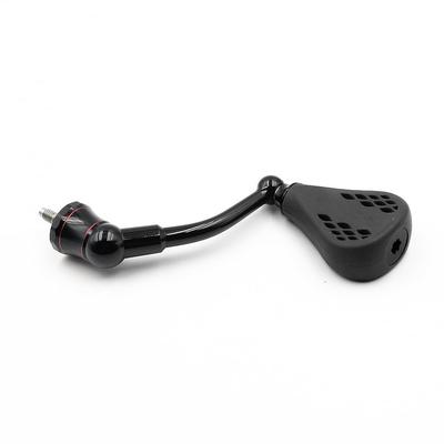 JINOHNAMILL 63mm Spinning Handle with TPE Black Knob for 35mm Stradic FL FM Stella Vanford Vanquish Nasci