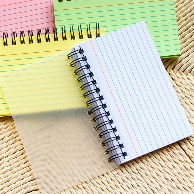 Twin-Wire Binding Notepads 50 Sheets Lined Pocket Notepads Wirebound Writing Pad Small Notebook for Writing 4.9x2.9Inch