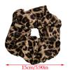 Stylish Scrunchies Leopard Print Hair Ties Comfortable Elastic Bands Styling Hair Accessories for Women and Girls