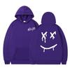 New Autumn and Winter Rock One-way Combination Fashion Printed Fleece Thickened Sweater