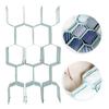12pcs Drawer Divider Storage Shelves Household Storage Organizer Partition Underwear Drawer BoardLight Blue