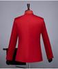 Men's Zhongshan Suit Embroidered Choir & Graduation Costume - Chinese Style
