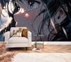 Anime Wallpaper Girl In The Rain Mural Removable Self Adhesive Print For Youth Wall Art Anime Characters Game Room Décor