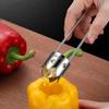 Stainless Steel Fruit Core Remover Apple Pear Bell Peppers Pitter Extractor Tool Versatile Vegetable Core Puller Kitchen Gadgets